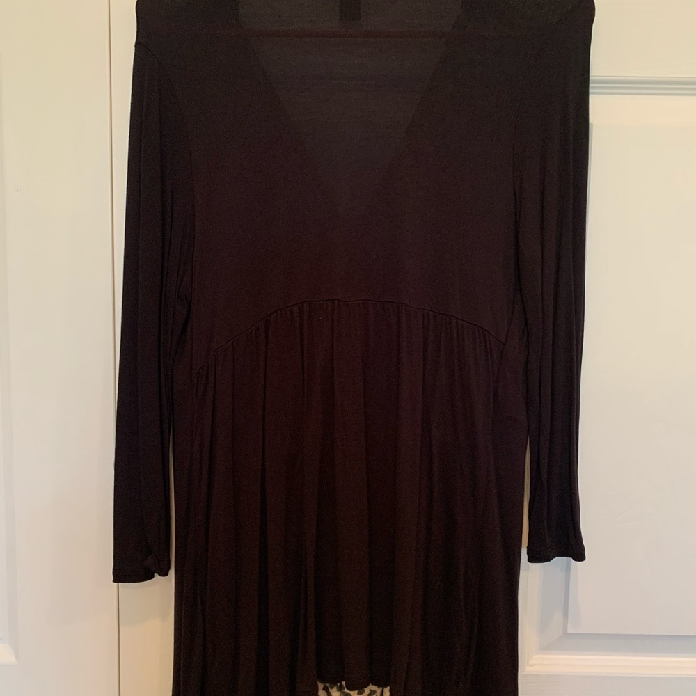 Style & Co. Medium Women Animal Print Top with Buckle - Picture 7 of 7